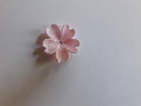 Kralenboom kunststof bloem 32 roze 2.3 cm zakje inhoud 10 stuks